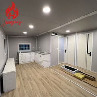 Maisons modulaires préfabriquées en conteneurs extensibles de 20 pieds en acier de Chine, pour petits bureaux portables et projets de salles de bain
