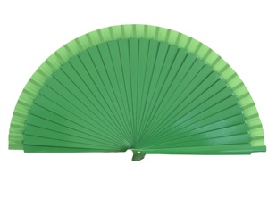 Abanicos de Mano de Madera Pintados al Estilo Folclórico Español-Chino de Alta Calidad para Eventos 2024 - Product Image 3