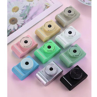 Appareil photo numérique en plastique pour enfants, niveau débutant, photo HD 1080p, capteur CMOS, MP3, TF, écran intégré de 2,0 pouces