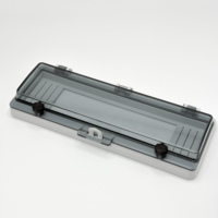 Boîte de distribution étanche HD-13A IP67 avec protection transparente et couvercle de disjoncteur MCB à verrouillage pour usage industriel extérieur