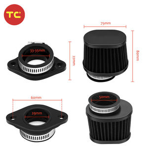 Kit de <span class=keywords><strong>Carburador</strong></span> de Carreras PWK de 21 mm para Motocicletas, Scooters, Motos de Cross y ATV de 50 cc a 100 cc, <span class=keywords><strong>2T</strong></span>/4T, <span class=keywords><strong>Carburador</strong></span> con Filtro de Aire y Colector de Admisión - Product Image 3