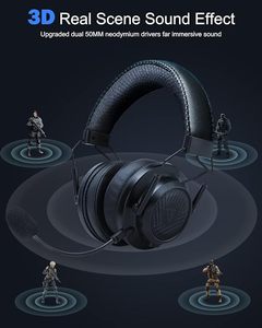 Casque sans fil Inwa avec écouteurs de jeu et audio spatial 3D - Product Image 3