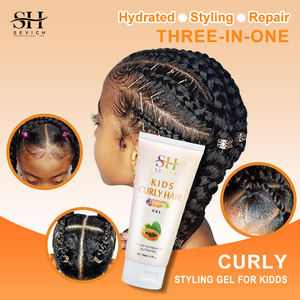 Etiqueta privada al por mayor Niños Cuidado del cabello Set Natural Curly Black Kids Hair Shampoo Shine - Product Image 4
