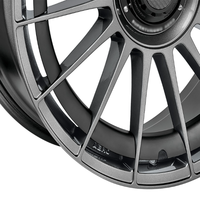 SA15 Geschmiedete Felgen 15 Speichen Dunkelgrau Zentralverschluss Motorsport 18 19 20 21 22 Zoll 5x112 5x114.3 für 3er 5er A5 S5 S4 R