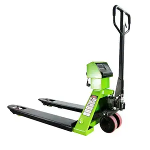 Balance Digital Hand Manual Pallet Truck Jack 1000キロWeighing Scale Manual Hydraulic Hand Pallet Truck Scale