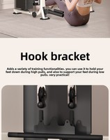 Machine Smith multifonctionnelle avec rack de musculation, crossover par câble et pile de poids pour entraînement complet du corps à domicile, capacité 1000 kg