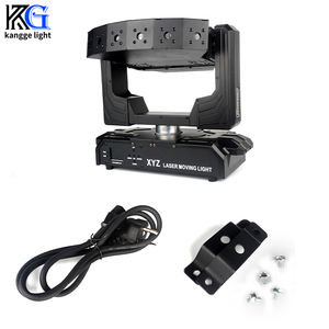 Nouveau rvb 6 <span class=keywords><strong>yeux</strong></span> XYZ faisceau de scène barre de Rotation infinie éclairage Laser fête mariage tête mobile lumière Laser pour DJ Disco - Product Image 5