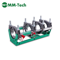 Máquina de Fusión a Tope Automática SWT-V160/63A para Tuberías de HDPE, PP, PVDF para Suministro de Agua, Gas e Infraestructura