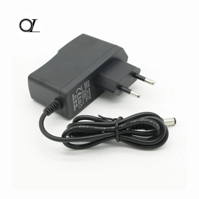 OL US/EU/UK/AU/THAI/INDIAN Wall Plug Switch Power Supply 12V1A Plug 5.5 * 2.5mm Power Adapter