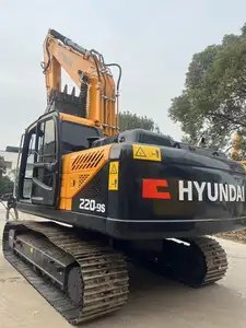 Alta qualità 22 ton Hyundai 210 215 220 usato escavatore cingolato, Corea del sud Hyundai R210 R220 220-9s escavatore per la vendita