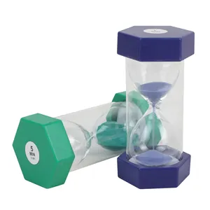 छोटे hourglass मिनट कस्टम आकार मिनी प्लास्टिक hourglass रेत टाइमर sandglass सेट
