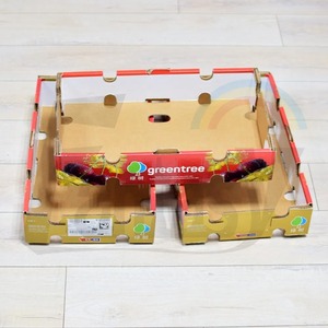 Custom Modern Customizable Carton Packaging Food Disposable Gift <b>Orange</b> Fruit <b>Paper</b> Box - Product Image 5