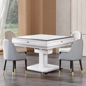 New Mahjong <b>Machine</b> Fully Automatic Table Dual Four Mute Roller Folding Home Xjd-1720 Fully Automatic Table Handles Everything A - Product Image 1