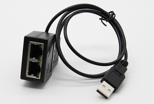 Divisor Ethernet de 100 Mbps 1 a 2 [2 Dispositivos en Red Simultáneamente], Divisor de Internet RJ45 con Cable de Alimentación USB - Product Image 5