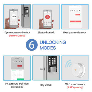 Buzón de Entrega de Paquetes Eléctrico con Cerradura de Combinación, Buzón de Acero para Exteriores - Product Image 5