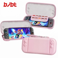 Siap Kirim Tas Penyimpanan PU Soft-Touch untuk Nintendo Switch 2, Tas Jinjing Pelindung Anti Guncangan dan Tahan Air dari Bahan EVA Keras
