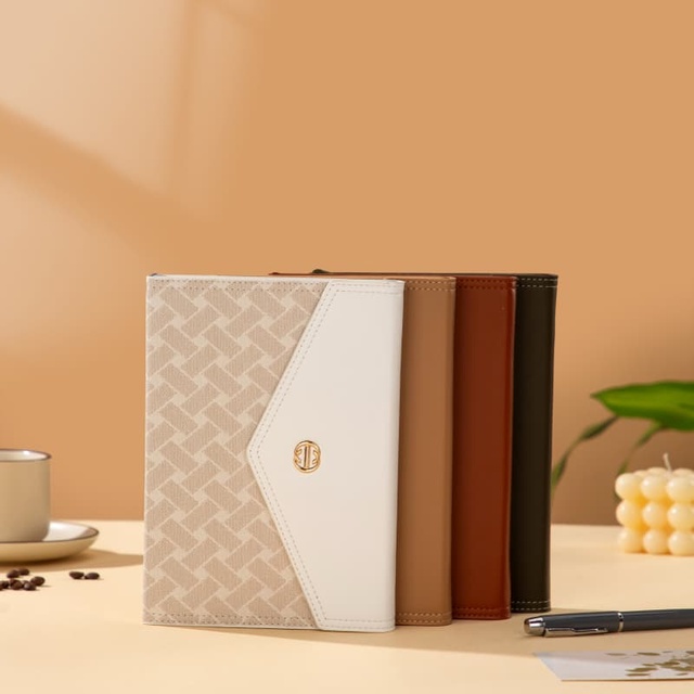 Wholesale Eco Friendly Soft Touch Leather Cover A5 Refillable Notebook  for Student School Supplies
