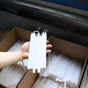 도매 가격으로 공장에서 나이지리아 스틱 캔들 당 30 팩 및 65 팩 백색 양초 - Product Image 5