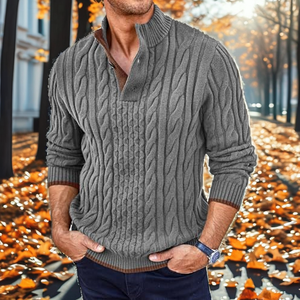 Nouveau style 2026 – T-shirt à manches longues en maille anti-rétrécissement de haute qualité pour homme, avec logos PL et RL, de marque de créateur - Product Image 2