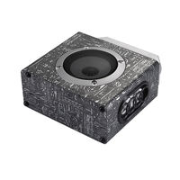 Altavoz Inalámbrico Bluetooth Portátil AliSelect W1 de Madera Retro HIFI Estéreo con Bajos y Manos Libres para Exteriores 5.0, Ideal para Fiestas y el Hogar
