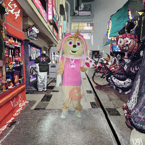 Оптовая продажа, Забавный костюм-талисман с изображением собаки в синем небе, собаки для Хэллоуина, вечеринок, вечеринок, забавных и других причудлиых случаев - Product Image 3