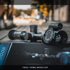 Lunette thermique de vision nocturne avec zoom optique 1x-4x, tube d'imagerie CMOS noir, prise en charge du Wi-Fi et de la carte SD, pour la chasse - Product Image 3