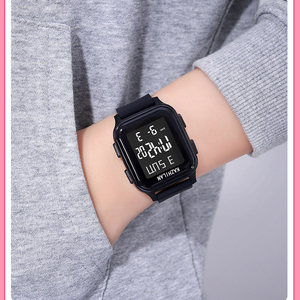 2026 New Women's Sports <b>Digital</b> <b>Watch</b> Simple Stylish Design Stainless Steel Case Long Battery Life - Product Image 3