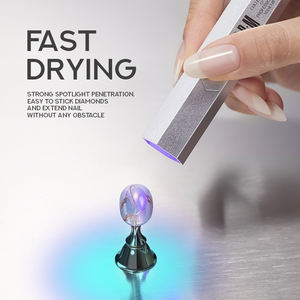 Lámpara de Uñas Portátil BBM, Nuevo Producto, Secador de Uñas Portátil en Forma de Bolígrafo, Curado Rápido, Recargable, Mini Lámpara UV LED de 3W - Product Image 4