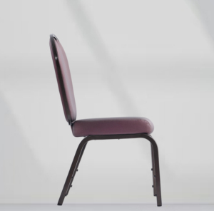 Silla apilable moderna de alta calidad, silla de comedor de hotel de banquete de metal multifuncional - Product Image 4