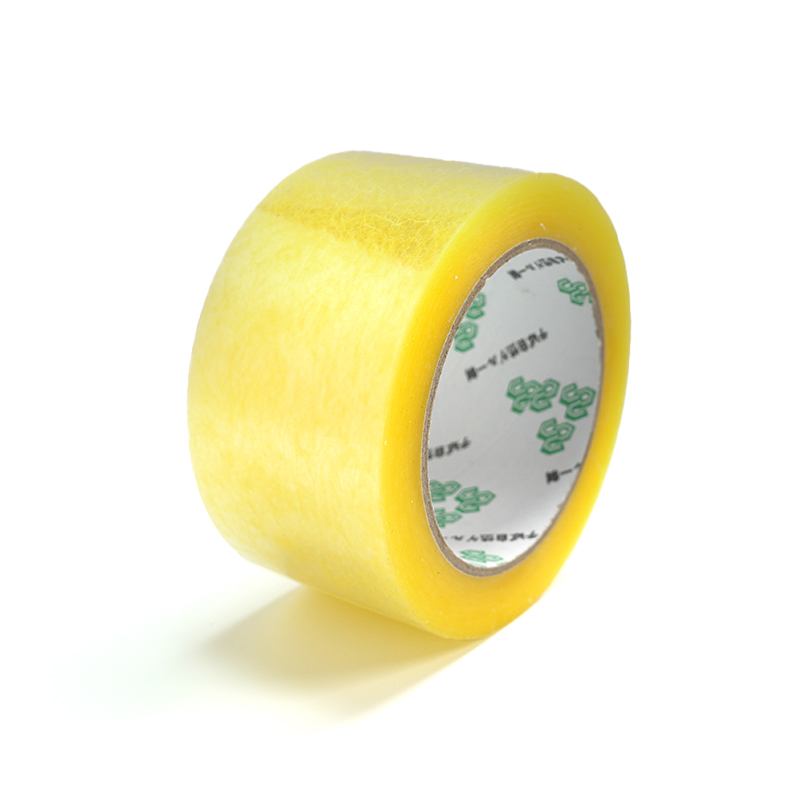 Yellow Transparent Silent Packing Tape