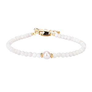Woven <b>Bracelet</b> Fashionable Natural Rice <b>Beads</b> Simple Woven <b>Bracelet</b> for Women Uionen 2302 - Product Image 4