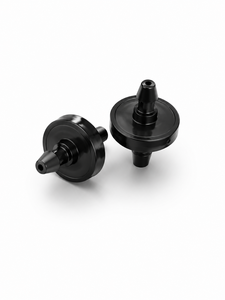 Conector de Plástico Negro para Goteo con Compensación de Presión, Conector de Púas para Riego por Goteo en Jardín y Granja - Product Image 4