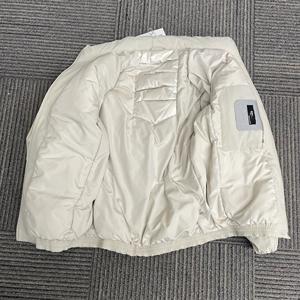 Giacca Imbottita Impermeabile <span class=keywords><strong>Grigio</strong></span> Chiaro con Collo Alto e Texture Esagonale per Pendolarismo Quotidiano e Uso all'Aperto - Product Image 3