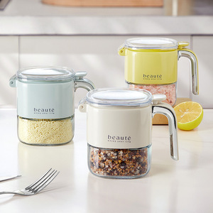 Beaute Condiment Jar M Size Airtight <b>Storage</b> <b>For</b> Solid Seasonings <b>Kitchen</b> Use - Product Image 1