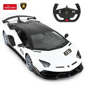 Nouveau jouet tendance <span class=keywords><strong>RASTAR</strong></span> Lamborghini <span class=keywords><strong>Aventador</strong></span> modèle de voiture Rc sous licence voiture jouet pour enfants SVJ Performance 1:14 plastique électrique blanc - Product Image 1