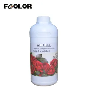 FCOLOR Professional Direct Printing Tinta DTG Textile inchiostro bianco per Epson