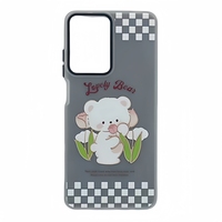 Coques de téléphone portable personnalisables en TPU+PC givré avec design de dessin animé, pour 15 Pro Max, 10 couleurs, antichoc