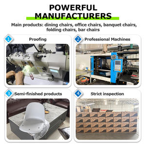 Mesa de Asientos para Cafetería Comunitaria con Acabado Blanco Brillante, Tamaño Compacto, Función Expandible, Mesas de <span class=keywords><strong>Comedor</strong></span> - Product Image 6