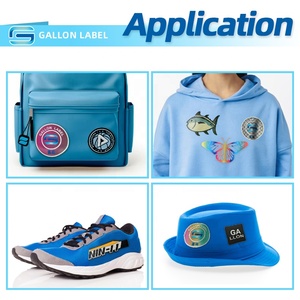 Etiquetas de ropa recicladas respetuosas con el medio ambiente 3D Transferencia de Calor coser en relieve impreso caucho silicona etiquetas de ropa de lujo para ropa - Product Image 3