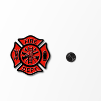Épingles en émail doux de conception de mini pompiers personnalisés pour la commande en gros