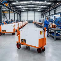 Pompe à injection de coulis électrique industrielle à double liquide, moteur haute capacité 10 m³/h, transport vertical 120 m, étanchéité des fondations, prévention des infiltrations