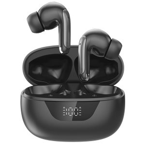 سماعات أذن لاسلكية HE-008A مع خاصية إلغاء الضوضاء، بلوتوث 5.3، صوت ستيريو غامر، جودة صوت عالية مع باس عميق - Product Image 1