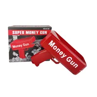 Красный цвет деньги дождь игра сплюсать банкноты деньги пушка деньги пистолет игрушка