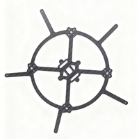 Châssis pliable en fibre de carbone pour drone, plaque supérieure multi-axes CNC personnalisée pour drone industriel, compatible multi-marques