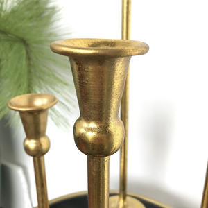 Candelabro Vintage romántico, soporte para caña de Metal, A-035, <span class=keywords><strong>Amazon</strong></span> - Product Image 4