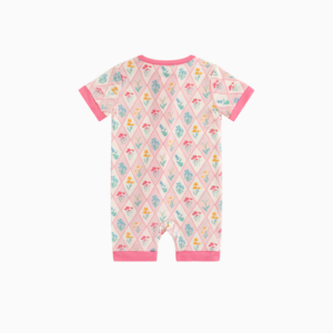 ชุดรอมเปอร์เด็กทารกเนื้อผ้านุ่มดุจเนย ผลิตจากใยไผ่ วิสโคส ยี่ห้อ Miozing พร้อมซิป 2 ทาง มาตรฐาน OEKO-TEX ชุดนอนเด็กสำหรับฤดูร้อน ขายส่ง - Product Image 2