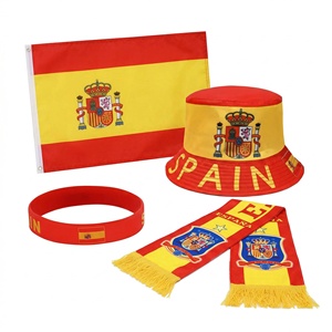 Bufandas, Cinturones, Gorras y Gorros con Banderas de España y 47 Equipos del Mundo, Accesorios de Regalo para Aficionados al Fútbol, para la Copa América de Fútbol 2026 - Product Image 1