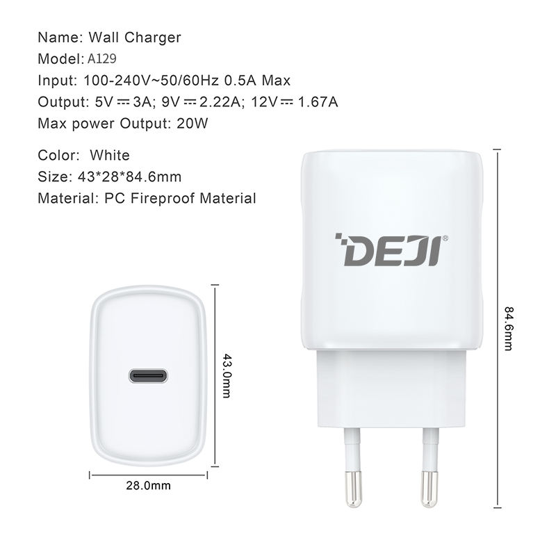 display chargers