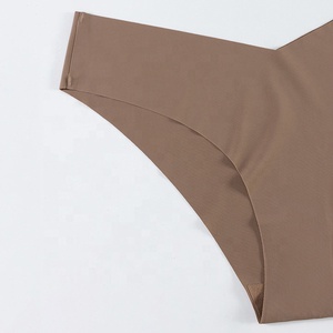 <span class=keywords><strong>Slip</strong></span> <span class=keywords><strong>Invisibili</strong></span> Morbidi ed Elastici per Donne, Mutandine Senza Cuciture, Senza Ferretto, Taglio a V, Comode e Indetettabili - Product Image 5