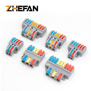 ZHEFAN Mini Conexión de Cable eléctrico reutilizable Precio barato conector de bloque de terminales de cable eléctrico conector de cable de empalme - Product Image 5